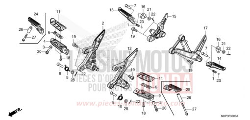 MARCHE CBR500RAK de 2019